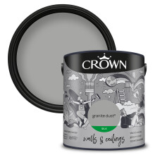 (Granite Dust) Crown Silk Paint Emulsion Walls & Ceilings 2.5L
