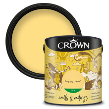 (Happy Daze) Crown Silk Paint Emulsion Walls & Ceilings 2.5L