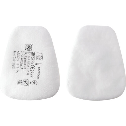 3M 5925-P2R Particulate Pre-filters, Pack of 2