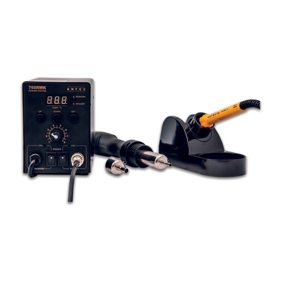 Antex U9825f0 - 760Rwk Hot Air Re-Work & Digital Soldering Station