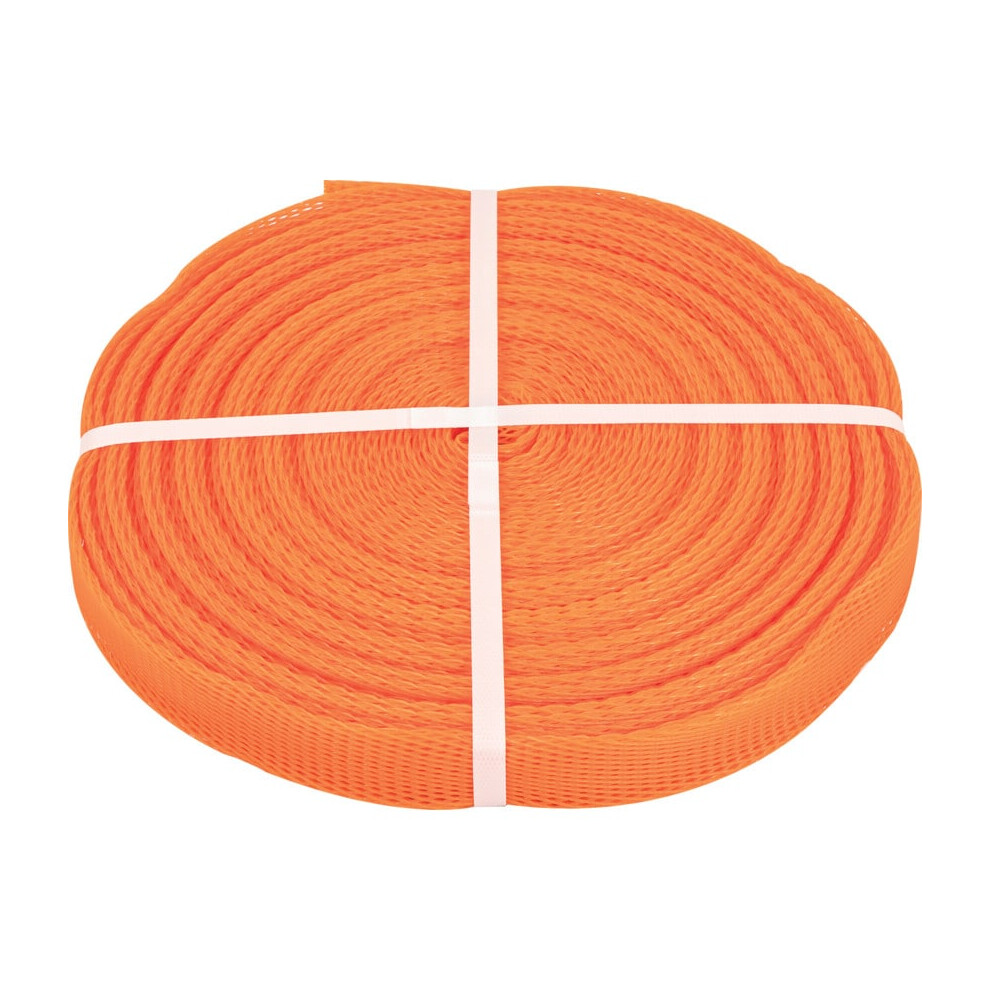 Green Health & Safety Sleeving - 75-125MM X 25M Reel