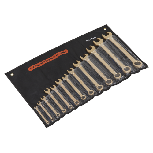 Sealey Combination Spanner Set13 Piece 8-32mm Non-sparking