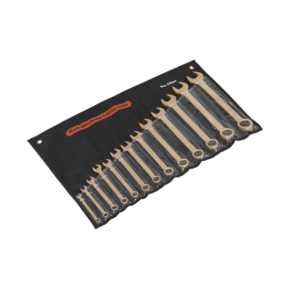 Combination Spanner Set13 Piece 8-32mm Non-sparking