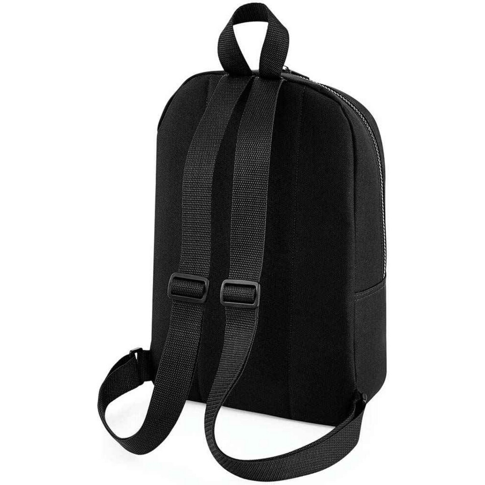 (One Size, Black) Bagbase Essential Fashion Mini Backpack