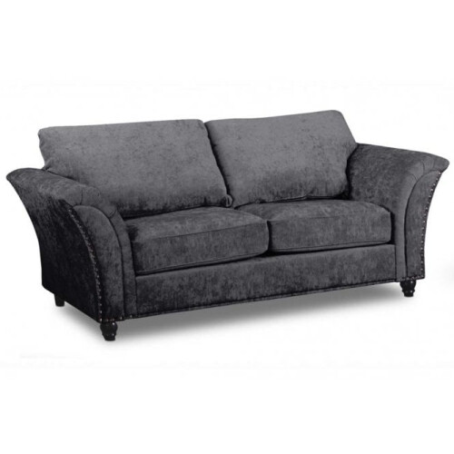 Canterbury Grey Fabric 3+3 Seater Sofa Set 1