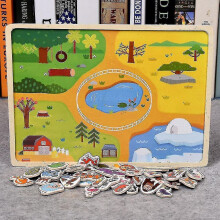 Children's Educational Toys, Children's Educational Games, Animals, Jigsaw Toys