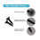 12pcs Black Mount Bracket Interlock Hanging Buckle Z Clips Headboard Wall Mounting Brackets With 48 5