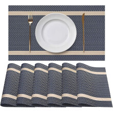 Placemats. Placemats Set Of Lmell 6. Vinyl Placemats For Lmell Dining Table Gift