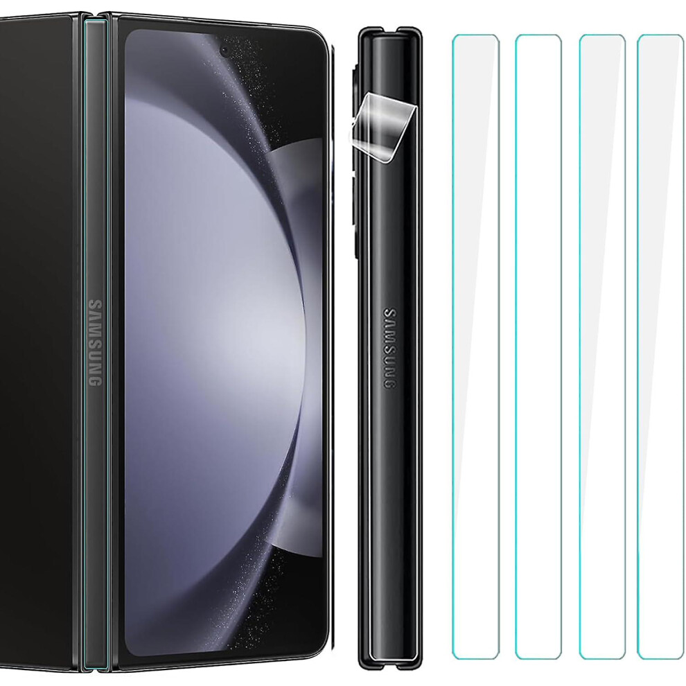(Matte Clear) 3 Pack For Samsung Galaxy Z Fold 5 Hinge Protector Film,Flexible Anti-Scratch Self Healing Hinge Cover Protective Film For Galaxy Z Fold 9099488797756