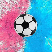 Gender Reveal Football With Gender Reveal Powder , Pink Blue Smoke, Baby Shower Color Smoke, Gender Reveal Party, Gender Reveal Explode For Baby Showe