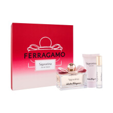 Eau De Parfum, Salvatore Ferragamo, For Women, 100 ml + Signorina, Eau De Parfum, For Women, 10 ml + Signorina, Moisturizing, Body Lotion, 50 ml