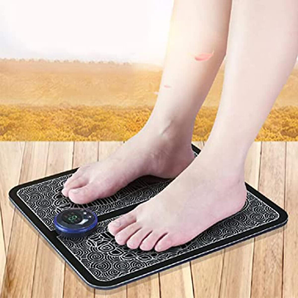 Ems Electric Feet Massager For Circulation Foot Reflexology Massager Feet Circulation Massager-6 Modes 9 Intensities