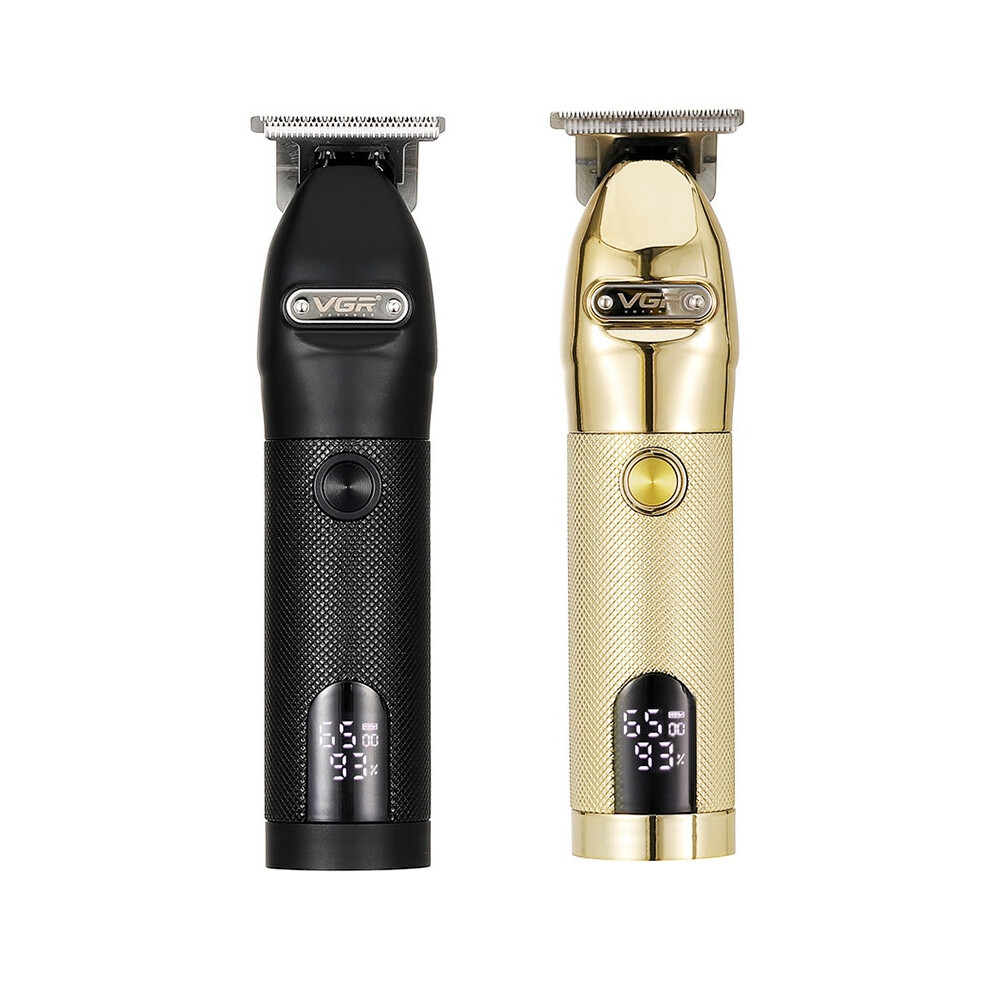 VGR Head Hair Clipper Rechargeable Trimmer T-Outliner Barber Shaving Machine Vintage Cordless Haircut Men Cutter Shaver