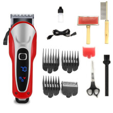 Professional Electric Hair Clippers Pet Fur Trimmer Barber Grooming Kit Rechargeable Cordless Haircut Machine Cutting