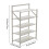 Living And Home (5-Tier) Multi-Tiered Foldable Bamboo Shoe Rack 6