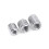 Outer M12 Inner M10 5pieces Inner Outer Threaded Hollow Tube Coupler Conveyer Sliver Adapter Screw 4