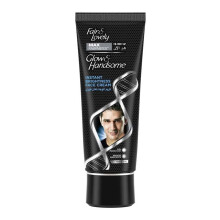 Fair & Lovely Is Now Glow & Handsome Instant Brightness Face Cream For Men Skin 100g |Max Fairness |Sun Protection |Reduce Dark Spots