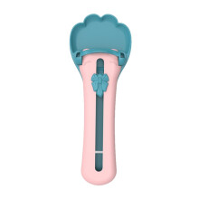 (2C) New Cat Claw Pet Feed Spoon Snacks Squeezed Food Cat Processing Rod Squeezed Feeder Dog And Kitten Food Grain Dispenser