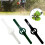 (A  20pcs) 20Pcs Plastic Cutter Blades Replacement for Cordless Grass Trimmer Strimmer 2