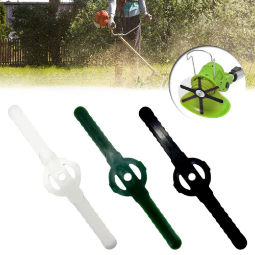 (C  20pcs) 20Pcs Plastic Cutter Blades Replacement for Cordless Grass Trimmer Strimmer 1