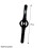 (C  20pcs) 20Pcs Plastic Cutter Blades Replacement for Cordless Grass Trimmer Strimmer 8