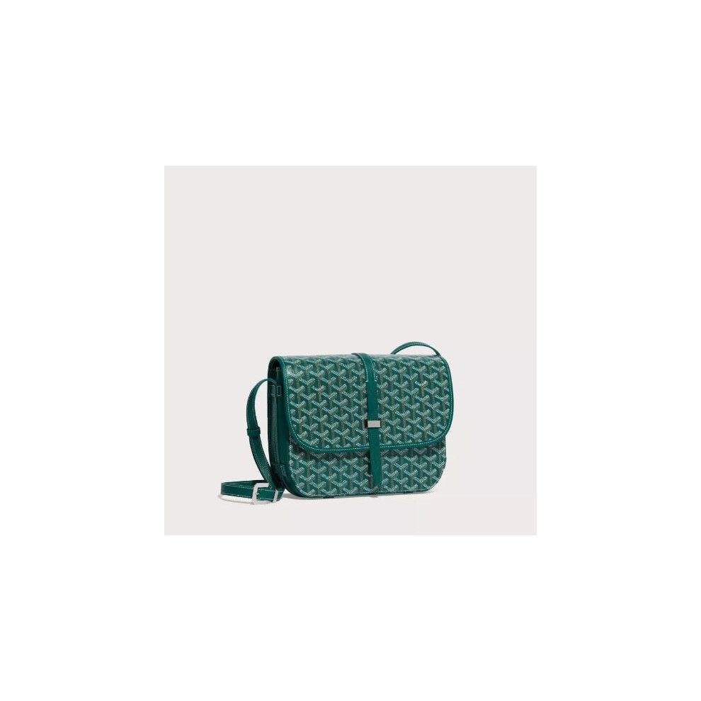 (green) Goyard Satchel Classic Messenger Pack