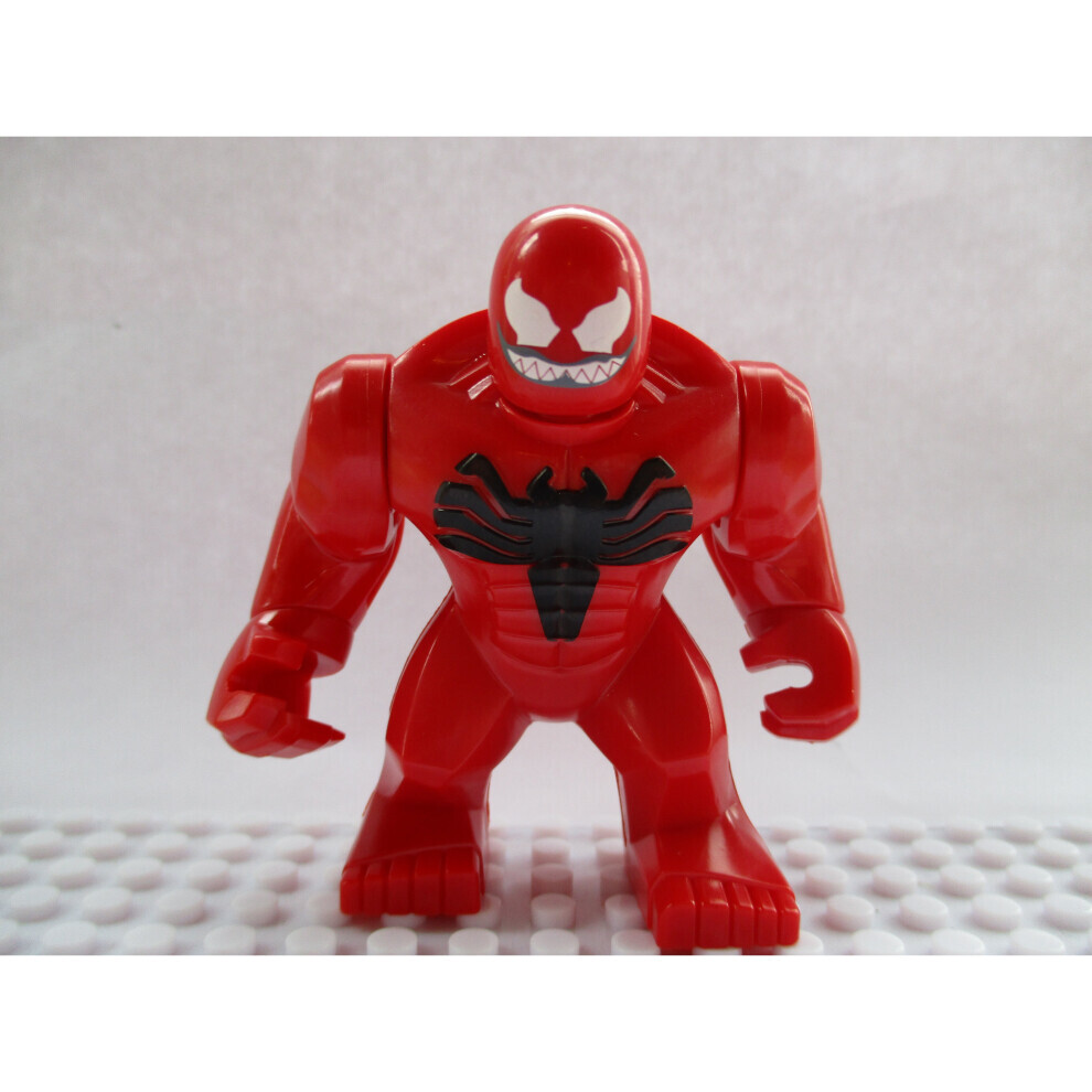(Carnage) Super Hero Large Toy Action Mini Figures Fits Lego
