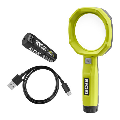 Ryobi Ryobi USB Lithium Magnifying Light Kit (1x 2.0Ah) 4V - RML4-120G