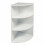 White 3 Tier Bathroom Corner Shelves Floating Wall Shelf Storage 1