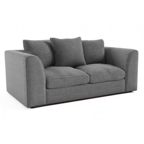 Byron Grey Fabric 2+2 Seater Sofa Set 1