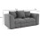 Byron Grey Fabric 2+2 Seater Sofa Set 3