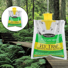 (1pc) Eco-Friendly Outdoor Fly Trap Bag - Disposable, Perfect For Farms, Patios & Camping