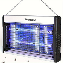 (White) Rechargeable Mosquito Killer, Fly Catcher, Indoor and Outdoor Insect Catcher