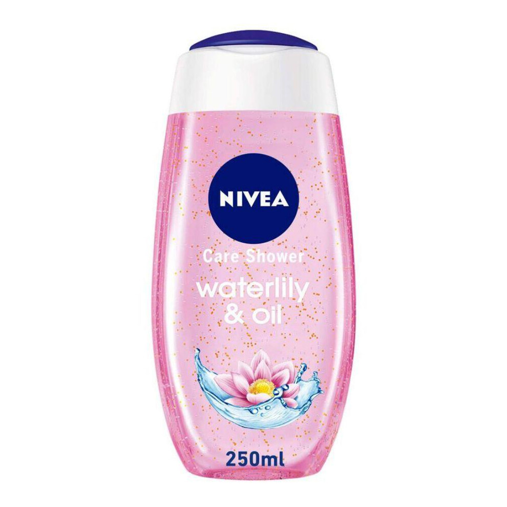 Nivea Waterlily & Oil Shower Gel Soft Smooth and Refreshed Refreshing and Moisturizing Daily Cleanser 250ml