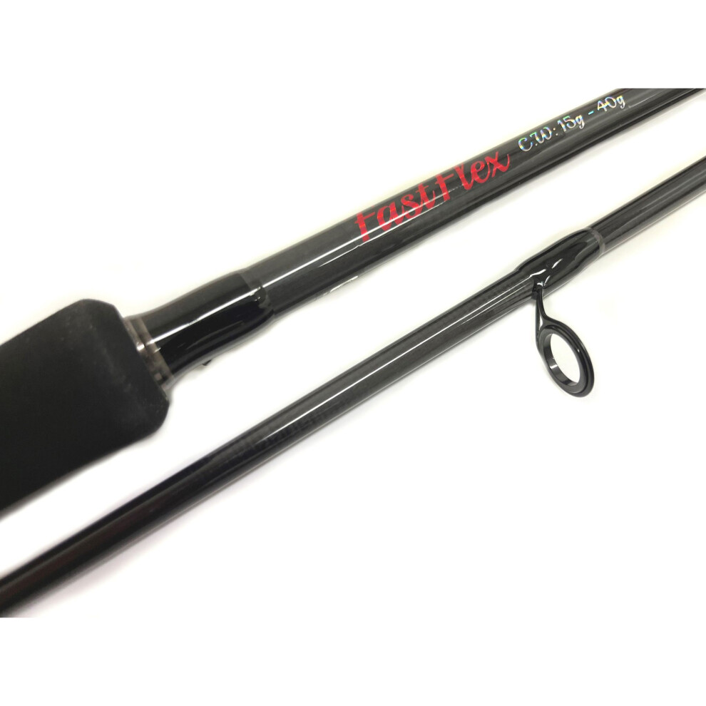 Hunter Pro Spinning Lure Fishing Rod. Casting Weight 15g - 40g Carbon Fibre.