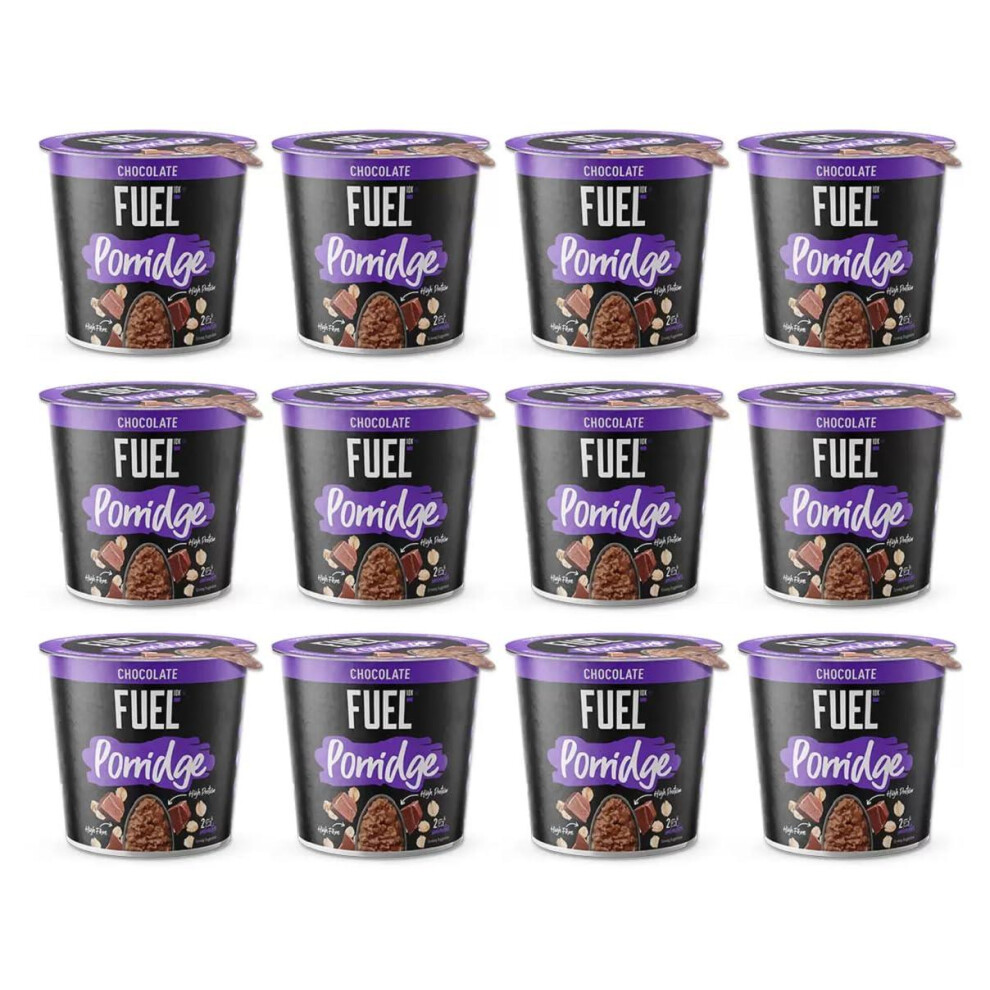 Fuel 10k Chocolate Porridge Pots, 12 x 70g