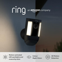 Ring Spotlight Cam Pro Battery by Amazon - Black