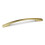 (128mm Handle) Brushed Brass Slim Bow Handles 128mm 160mm 1