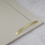 (160mm Handle) Brushed Brass Slim Bow Handles 128mm 160mm 5