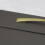 (160mm Handle) Brushed Brass Slim Bow Handles 128mm 160mm 7
