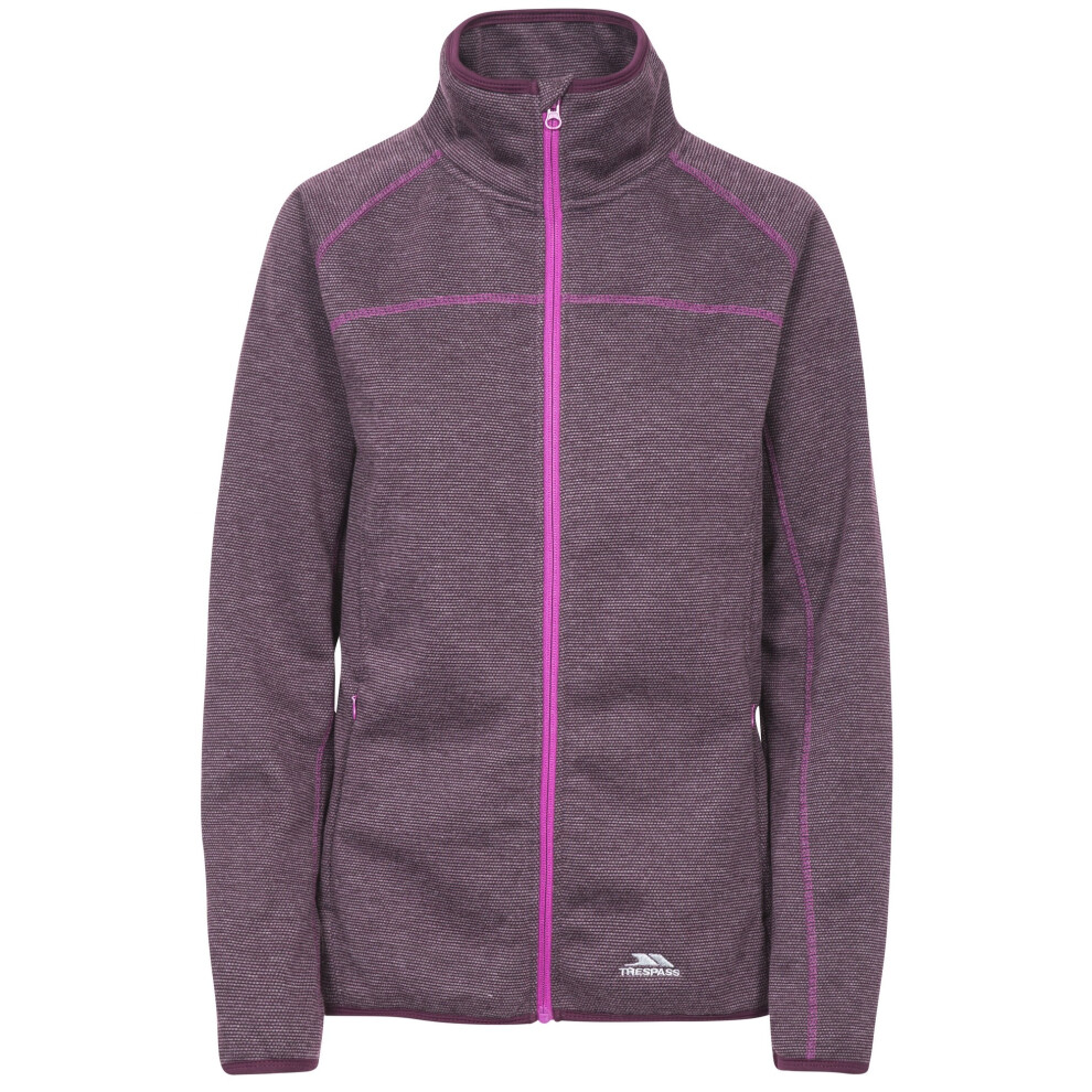(XS, Potent Purple) Trespass Womens/Ladies Tenbury Fleece Jacket