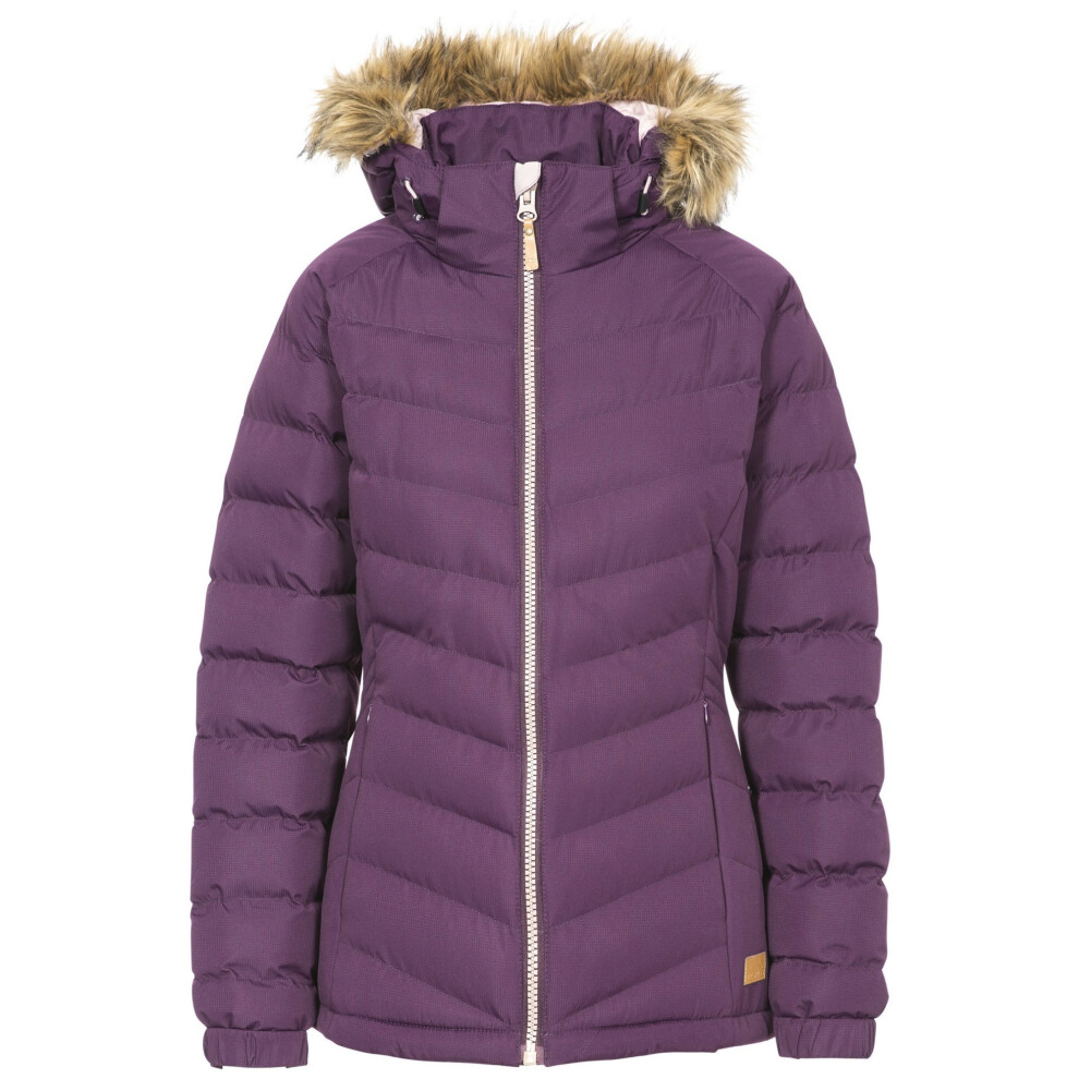 (L, Potent Purple) Trespass Womens/Ladies Nadina Waterproof Padded Jacket