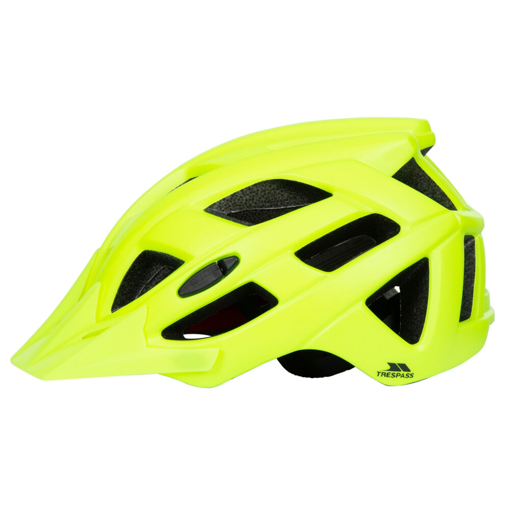 (M, Hi Visibility Yellow X) Trespass Adults Zrpokit Cycle Helmet