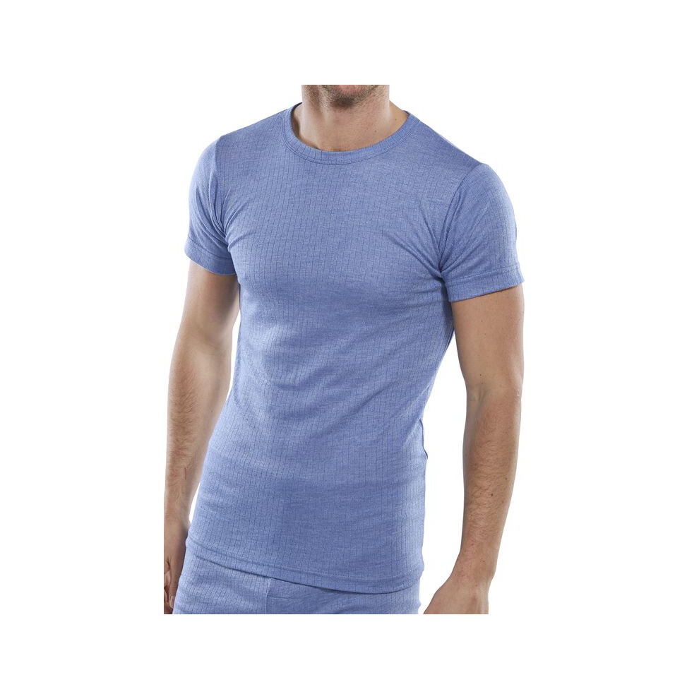 Beeswift Themal Vest Short Sleeve Blue Xl 5030566061134