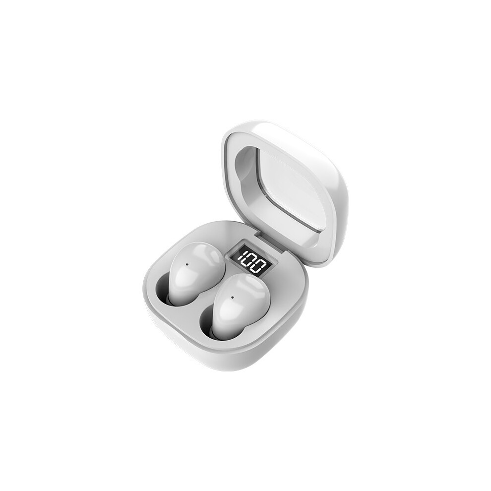 Photos - Headphones  Mini Tws Wireless Headset invisible (White)