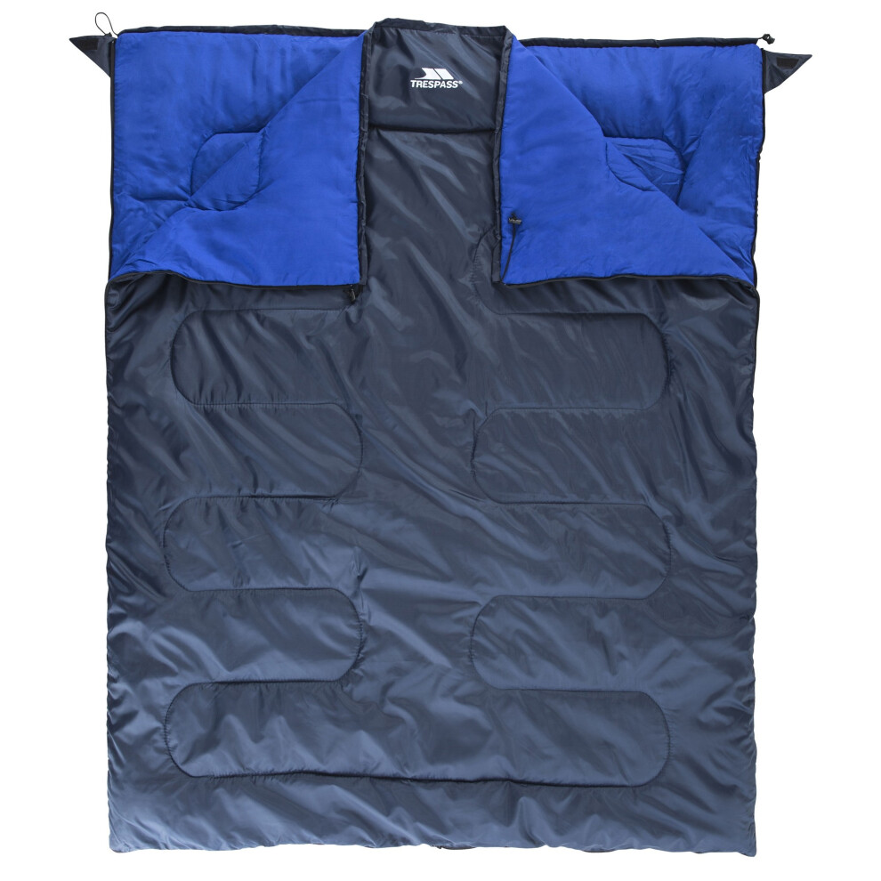 (One Size, Navy) Trespass Catnap 3 Season Double Sleeping Bag