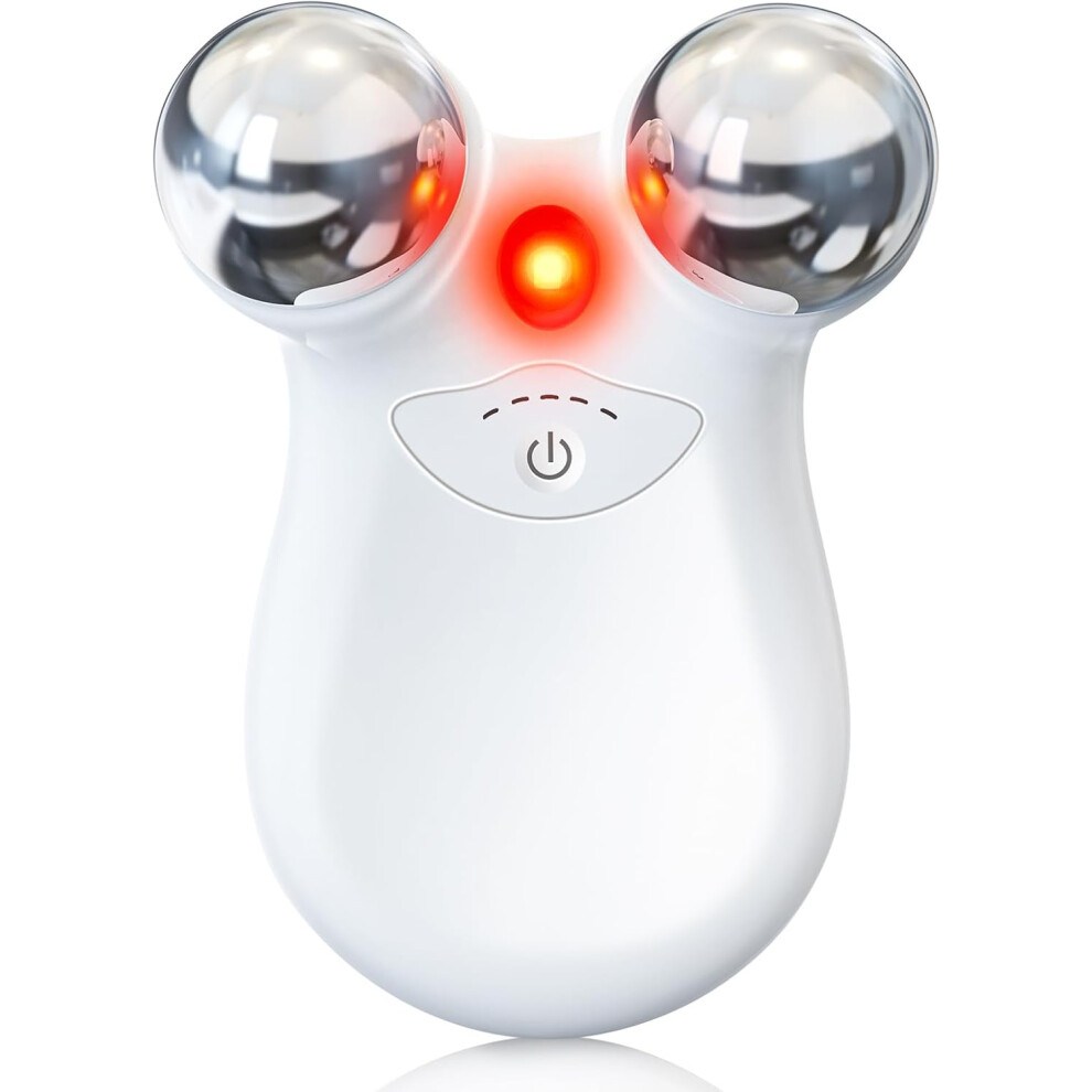 Chronus Red/Light Microcurrent Facial Device,Latest Technology,Enhances The Ability To Lift The Face And Tighten The Skin,Usb Device For