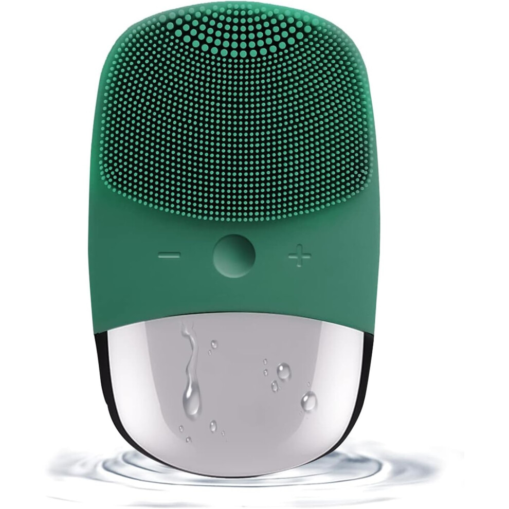 Chronus Facial Cleansing Brush, 3-In-1 Electric Soft Silicone Waterproof Face Scrubber, Usb Rechargeable Ipx7 Waterproof Sonic Vibrating Face Brush
