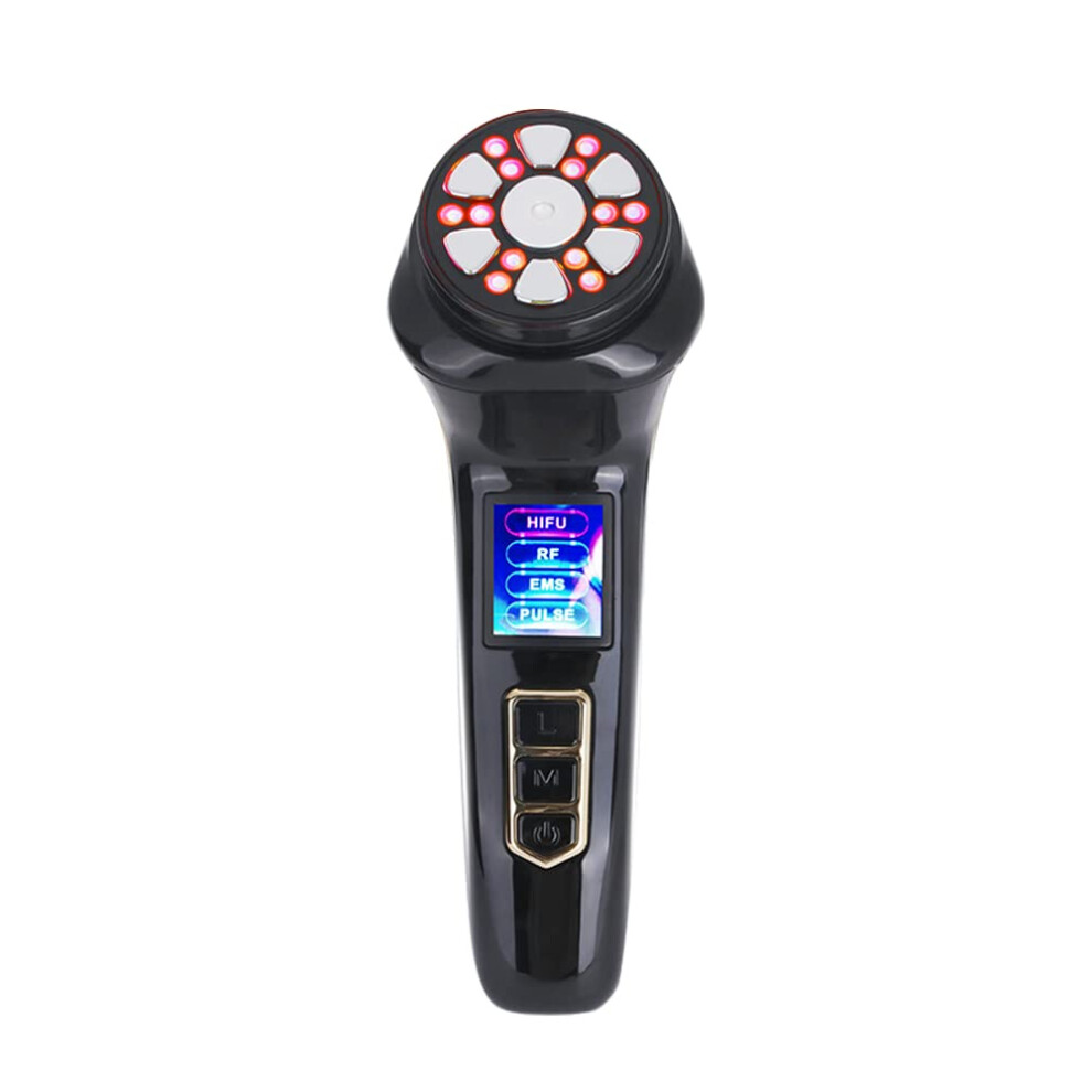 Chronus Face Machine Wrinkles Remove 4 In 1 Face Massager High Intensity Focused Ultrasonic Face Machine Ems Skin Tightening Rejuvenation Anti-Ageing