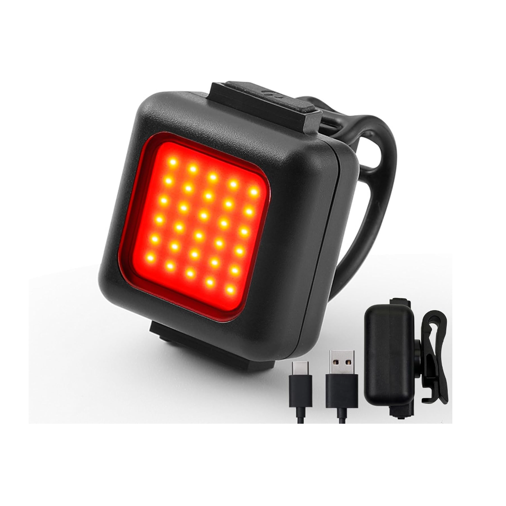 Chronus Red Reading Light Rechargeable Clip On Book Light Lamp for Reading in Bed Eye Care Light for Strain-Free, Healthy Eyes,Sleeping,Gifts for
